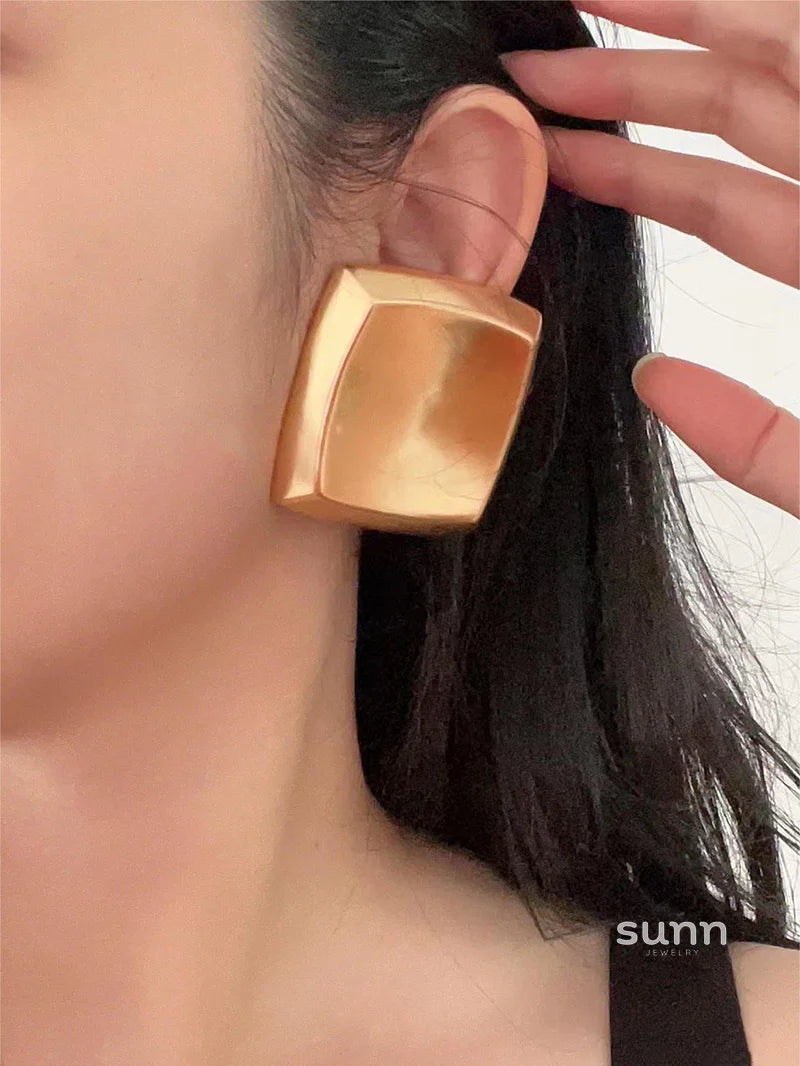 Raygan Vintage Square Earrings
