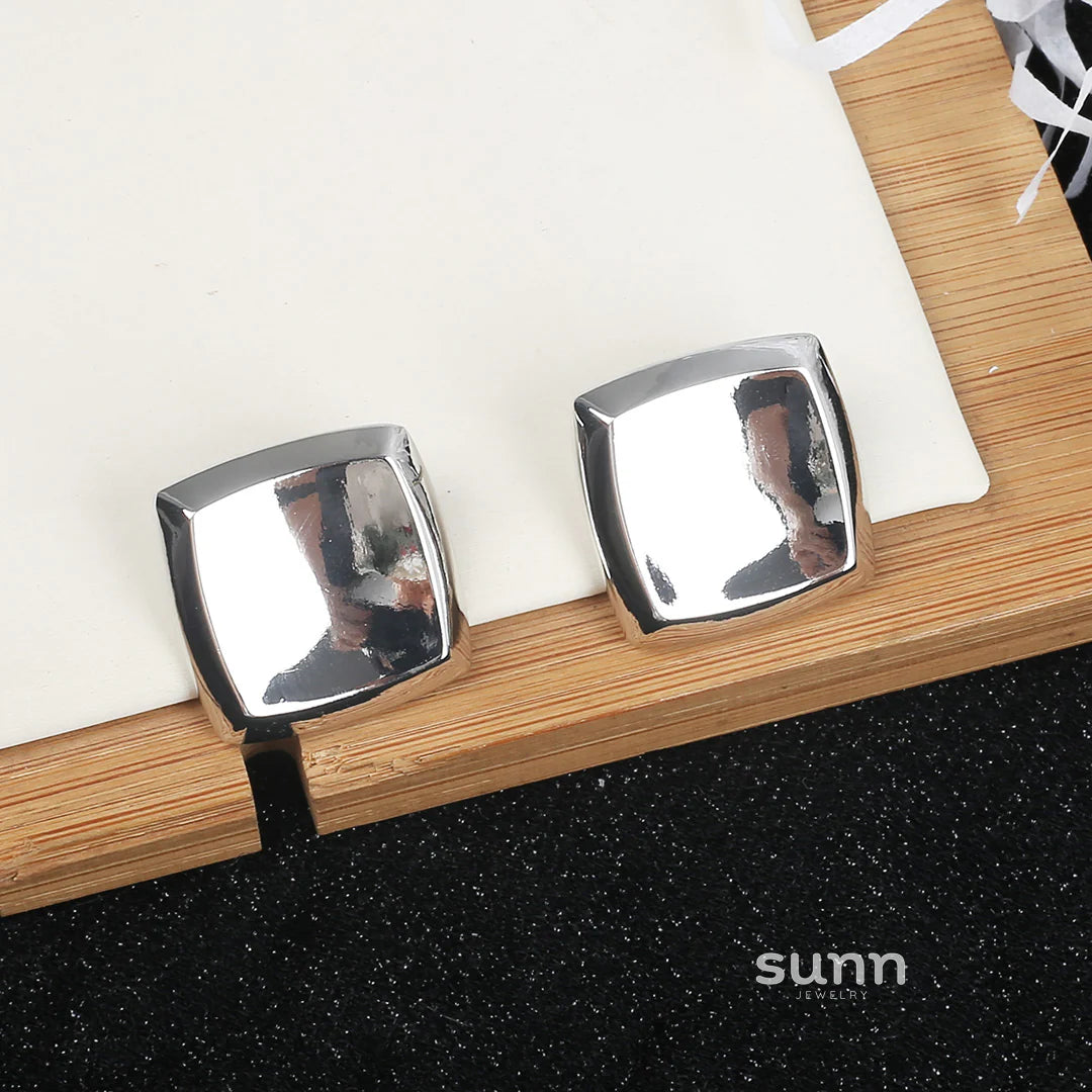 Raygan Vintage Square Earrings