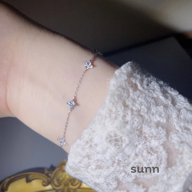 Raylee Star Clover Bracelet