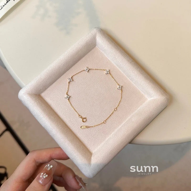 Raylee Star Clover Bracelet