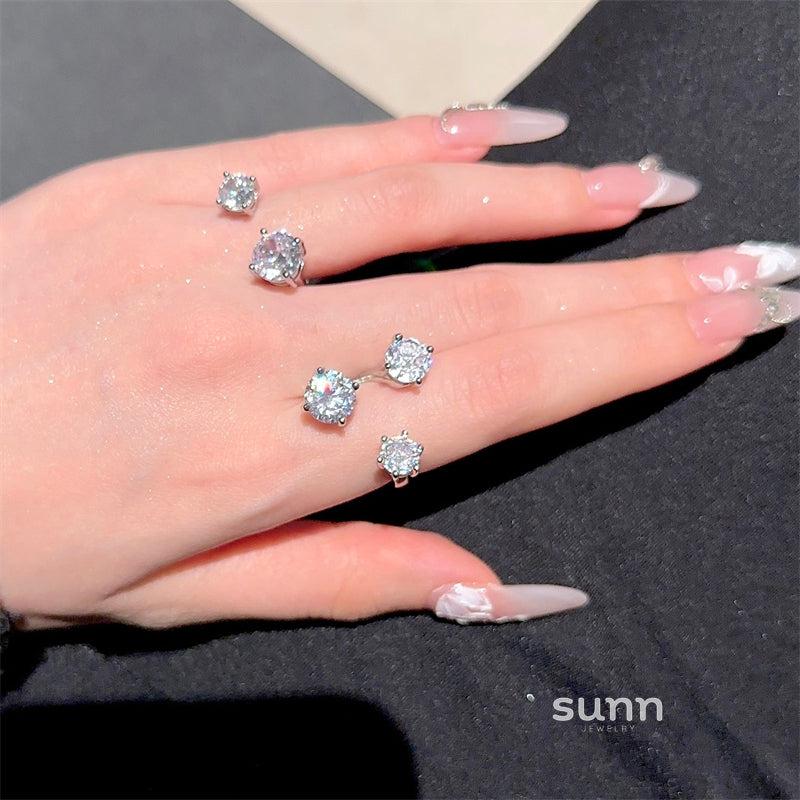Raylyn Zircon Open Ring [81TC70LF]