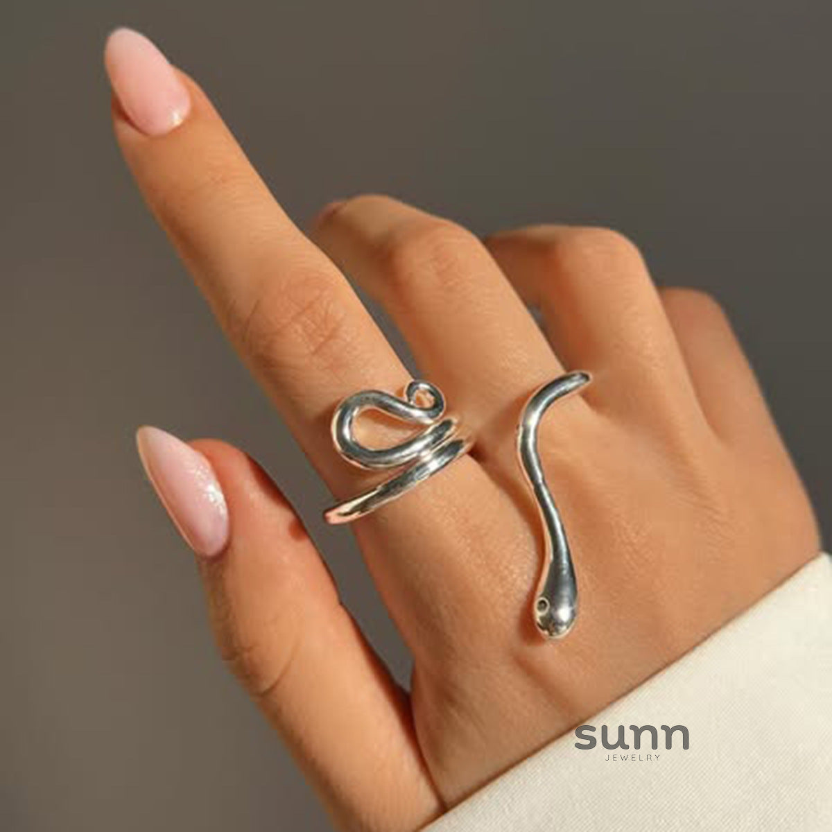 Raylynn Geometric Open Ring [916LG1P8]