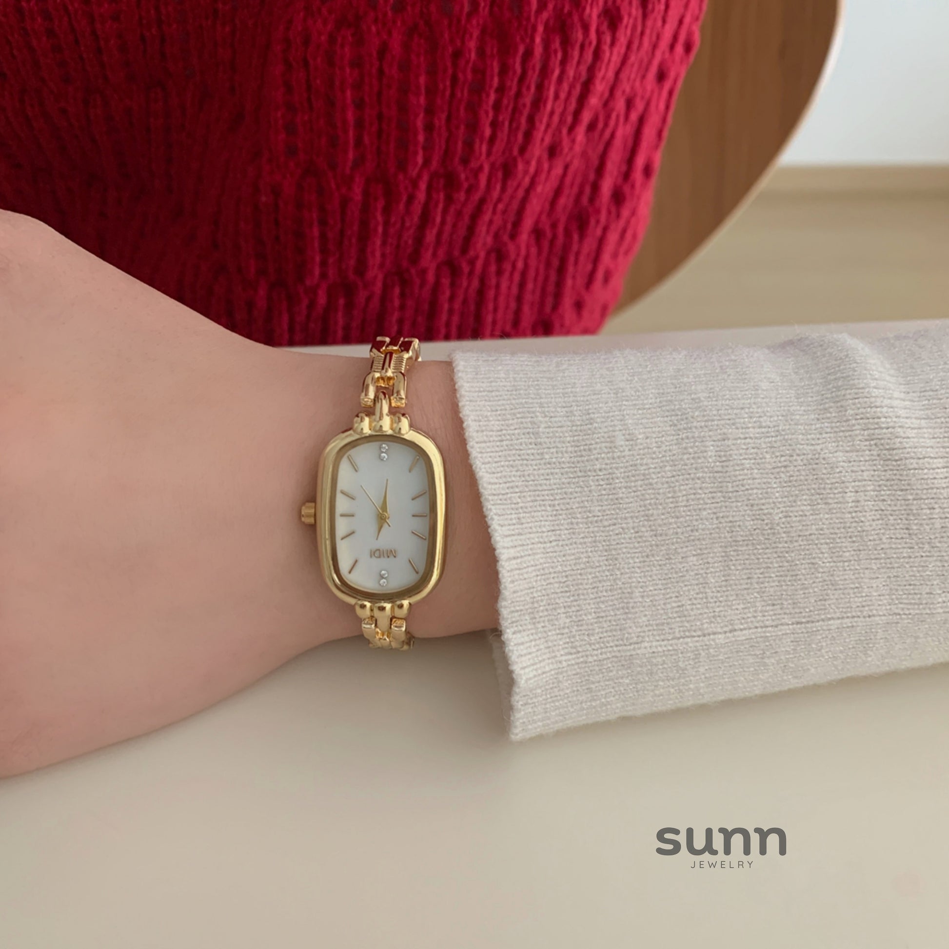 Raylynn Mother-Of-Pearl Bracelet Watch [FW56YRTY]