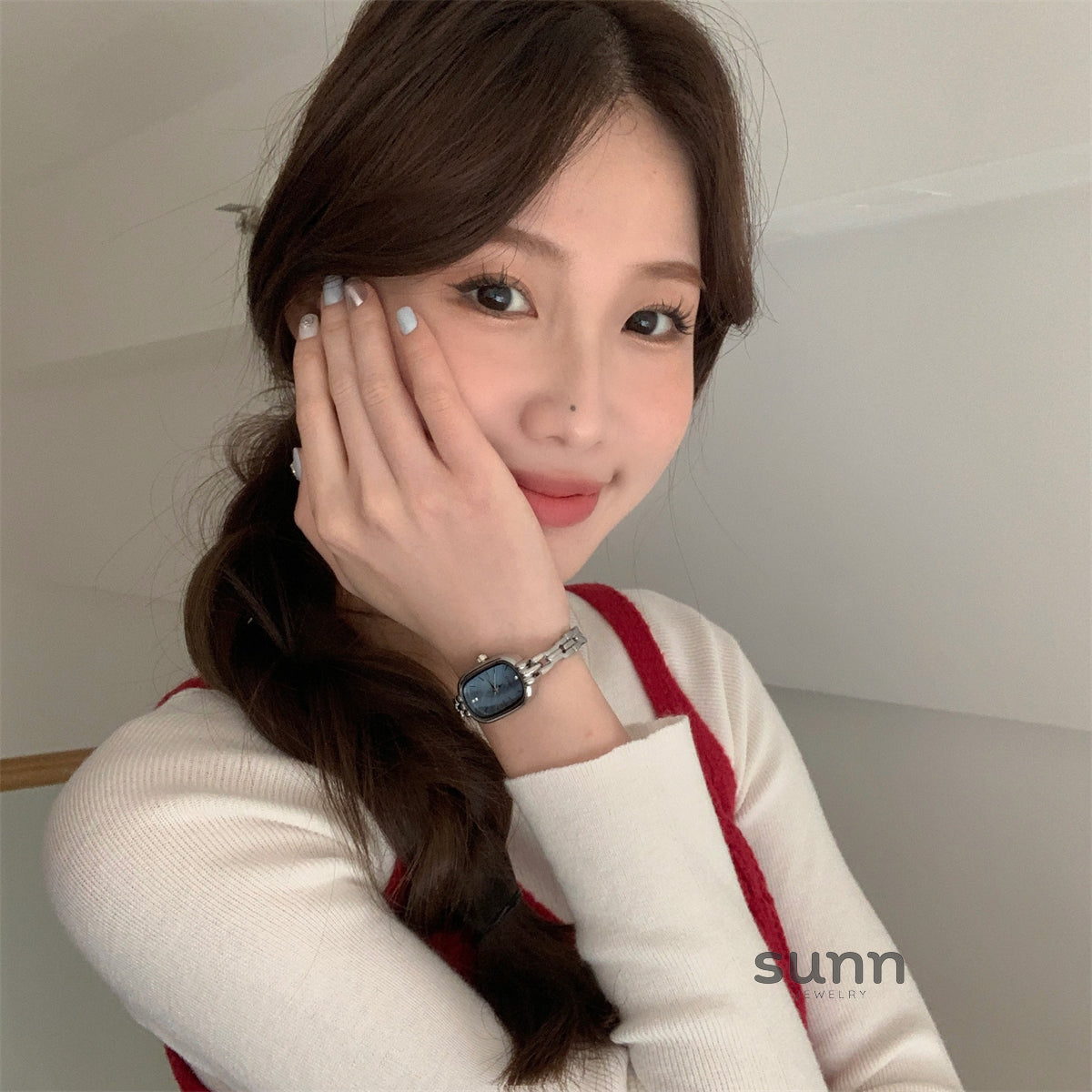 Raylynn Mother-Of-Pearl Bracelet Watch [9E0HEN3G]