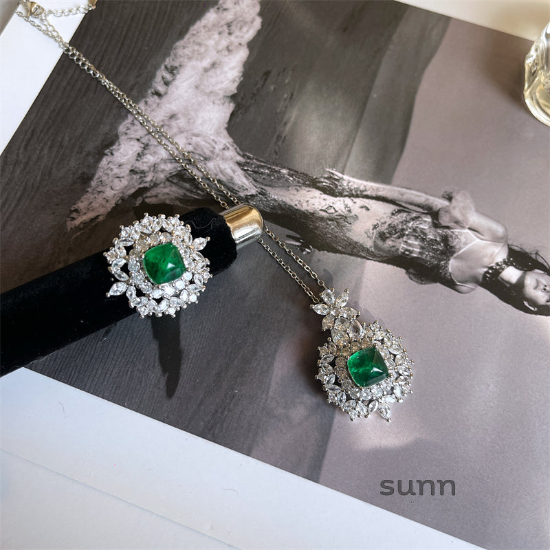 Razan Emerald Baroque Set [WHQN9KAX]