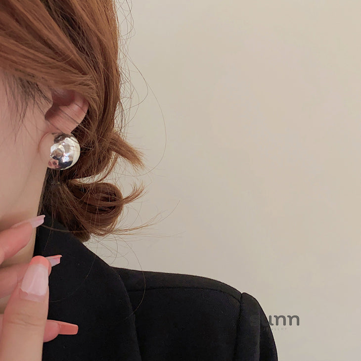 Reaghan Hammered Disk Earrings [QOTROBCE]