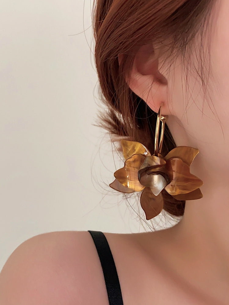 Rebel Retro Bloom Earrings [X5DMLE3U]