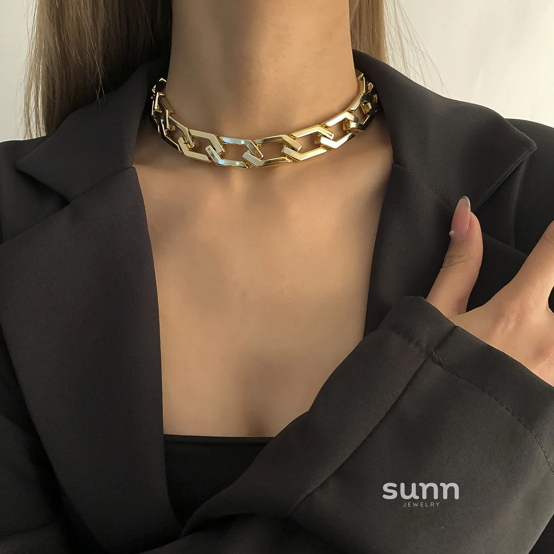 Reem Statement Chain Necklace