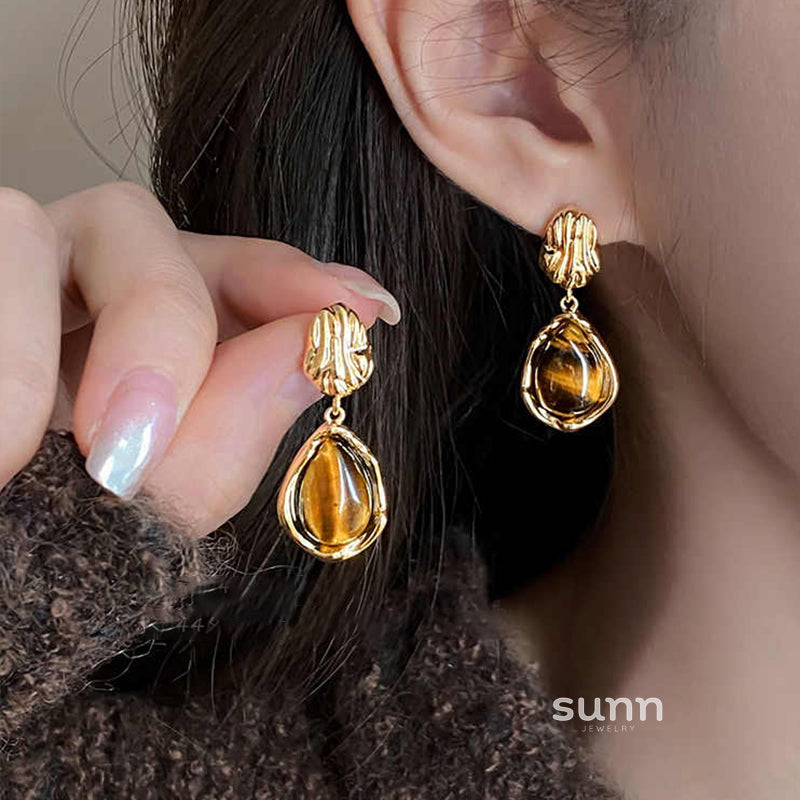 Reema Maillard Coffee Earrings [8VMV6RBP]