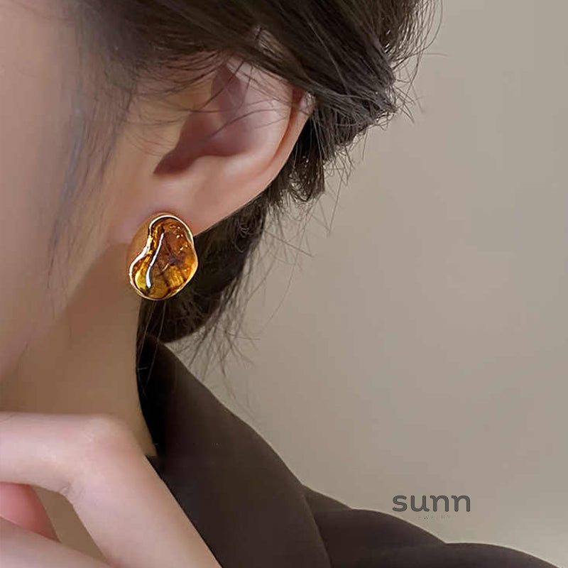 Reema Maillard Coffee Earrings [V9OJQSQK]