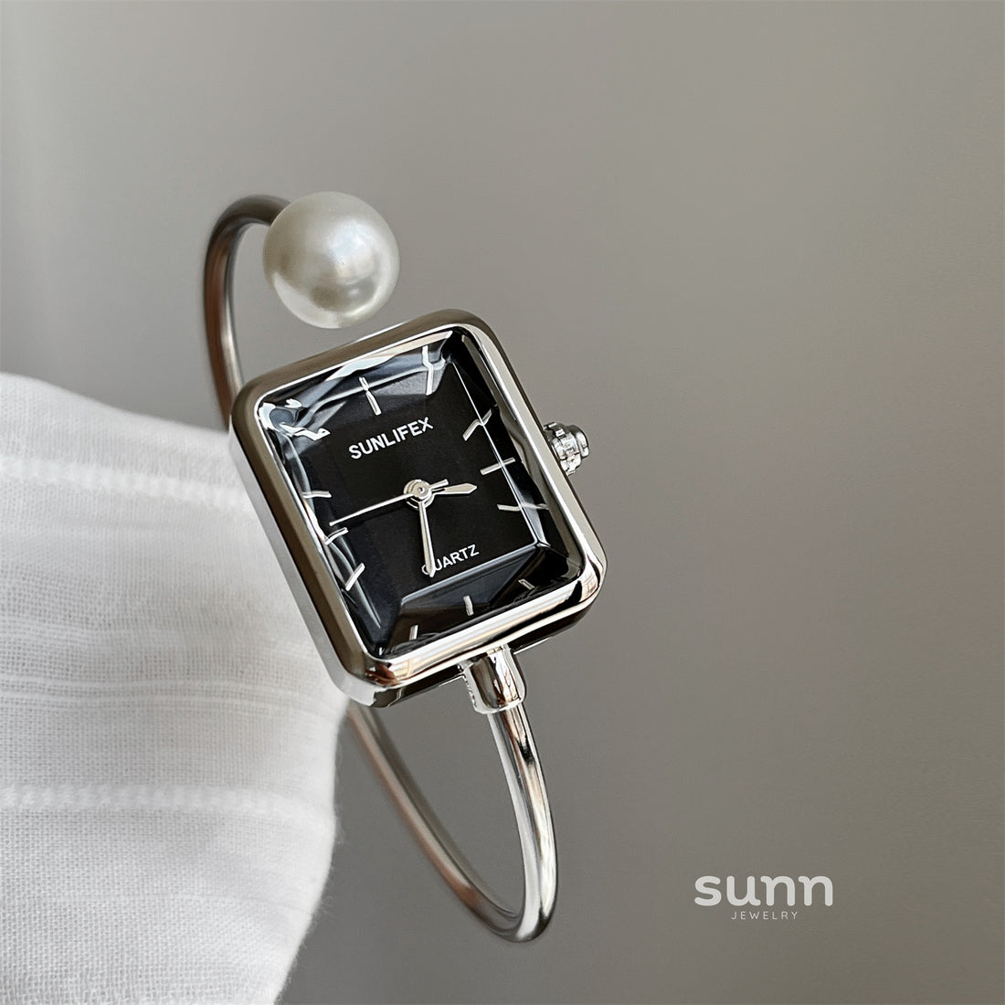 Reeva Elegant Square Watch [SX2T5SMU]