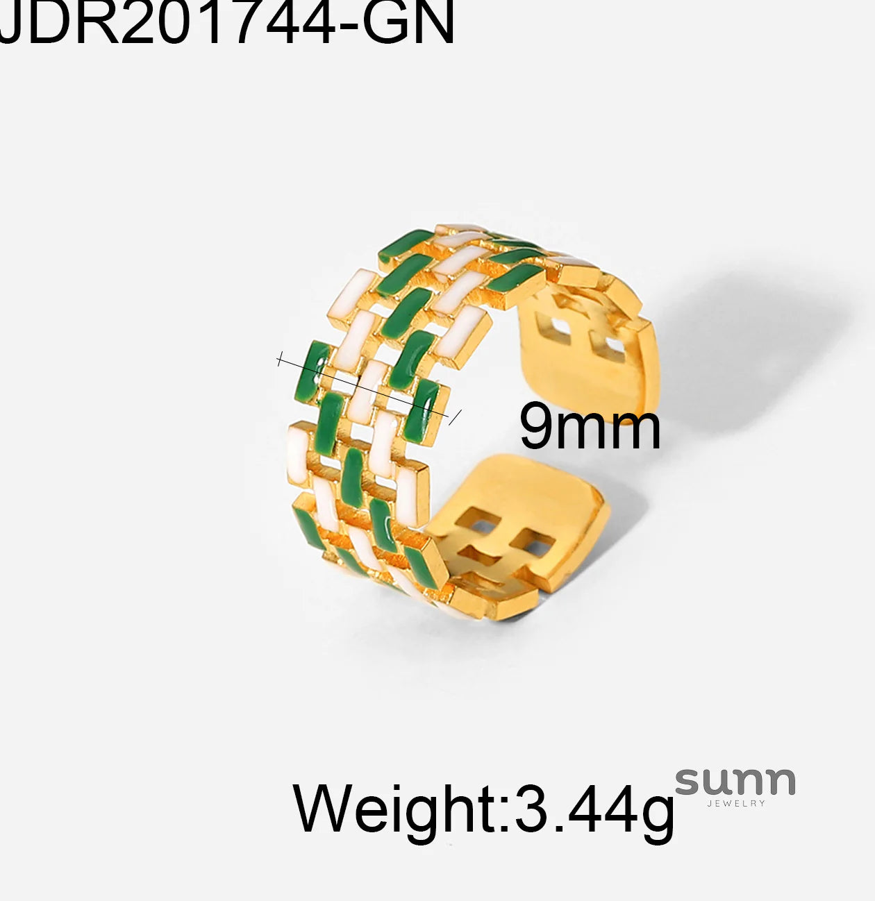 Rei Vibrant Enamel Ring