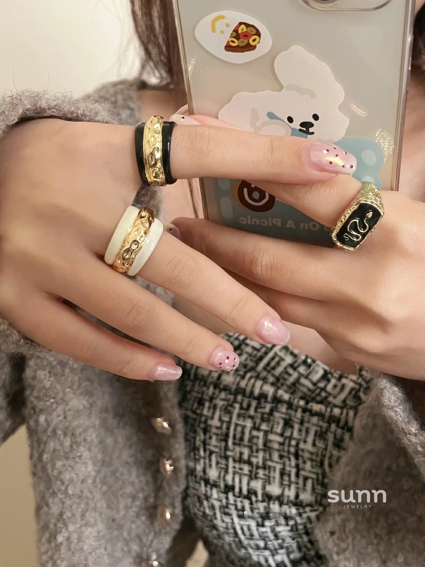 Reign Lava Serpent Ring