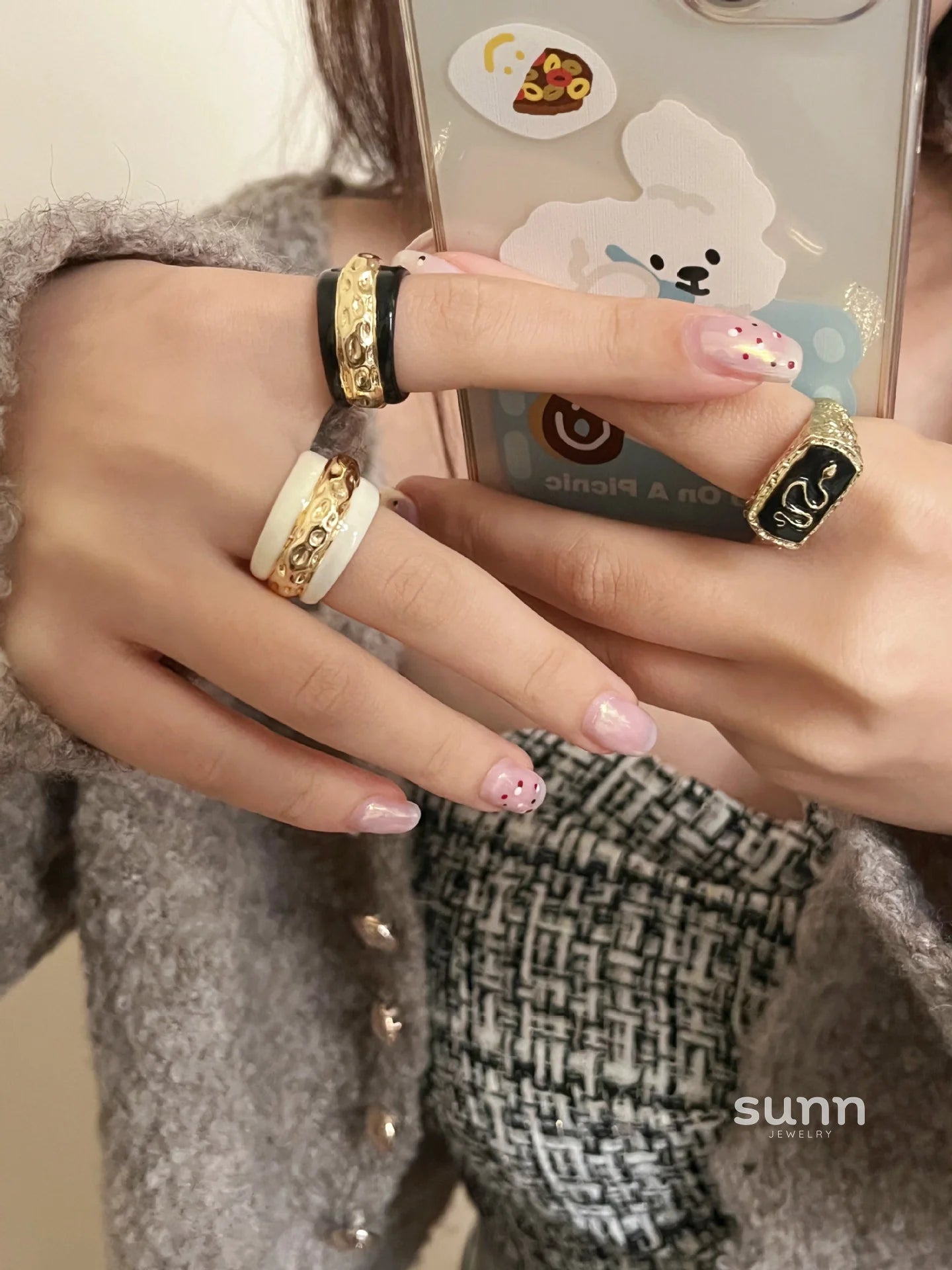 Reign Lava Serpent Ring