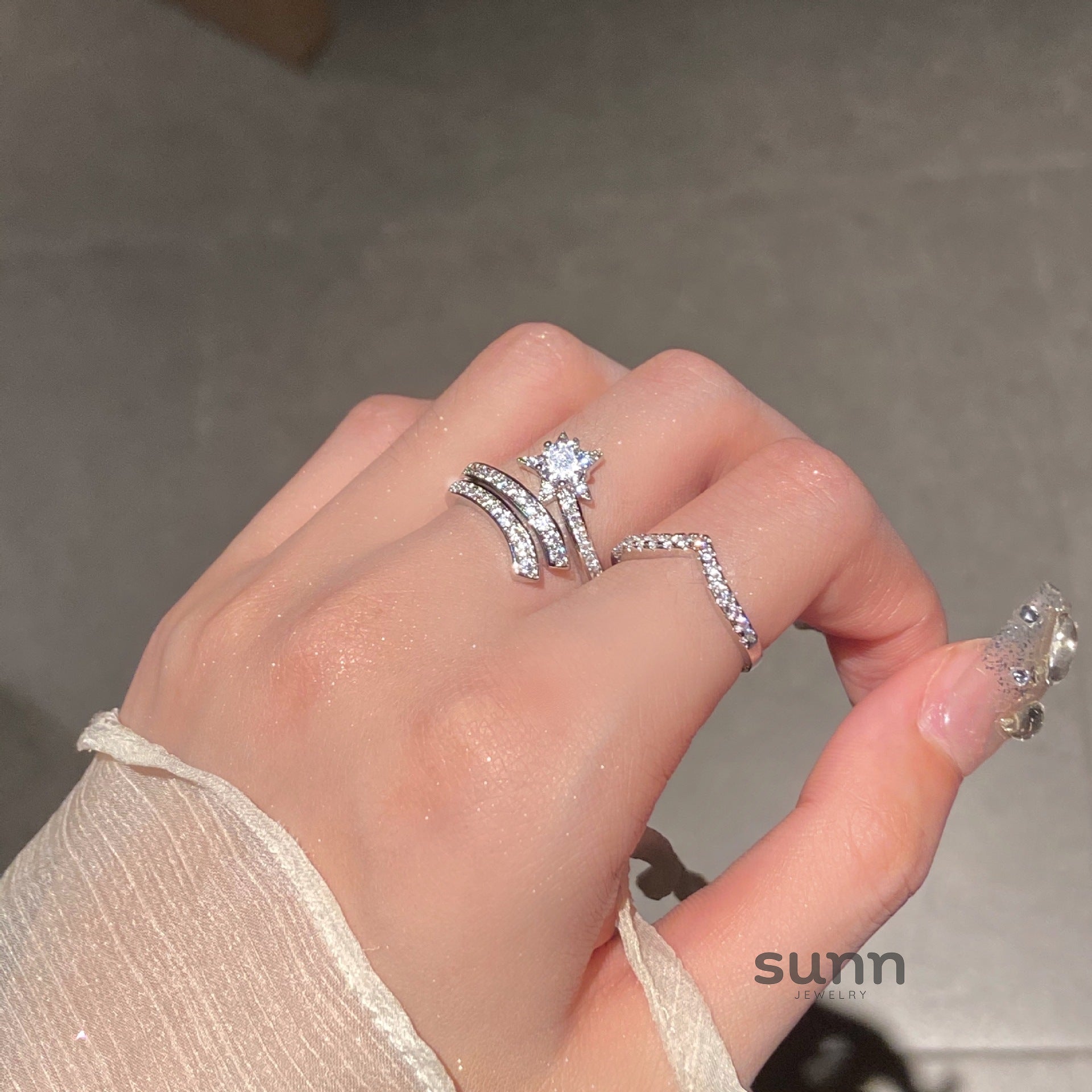 Reina Cosmic Ring Set [DE2Y888A]