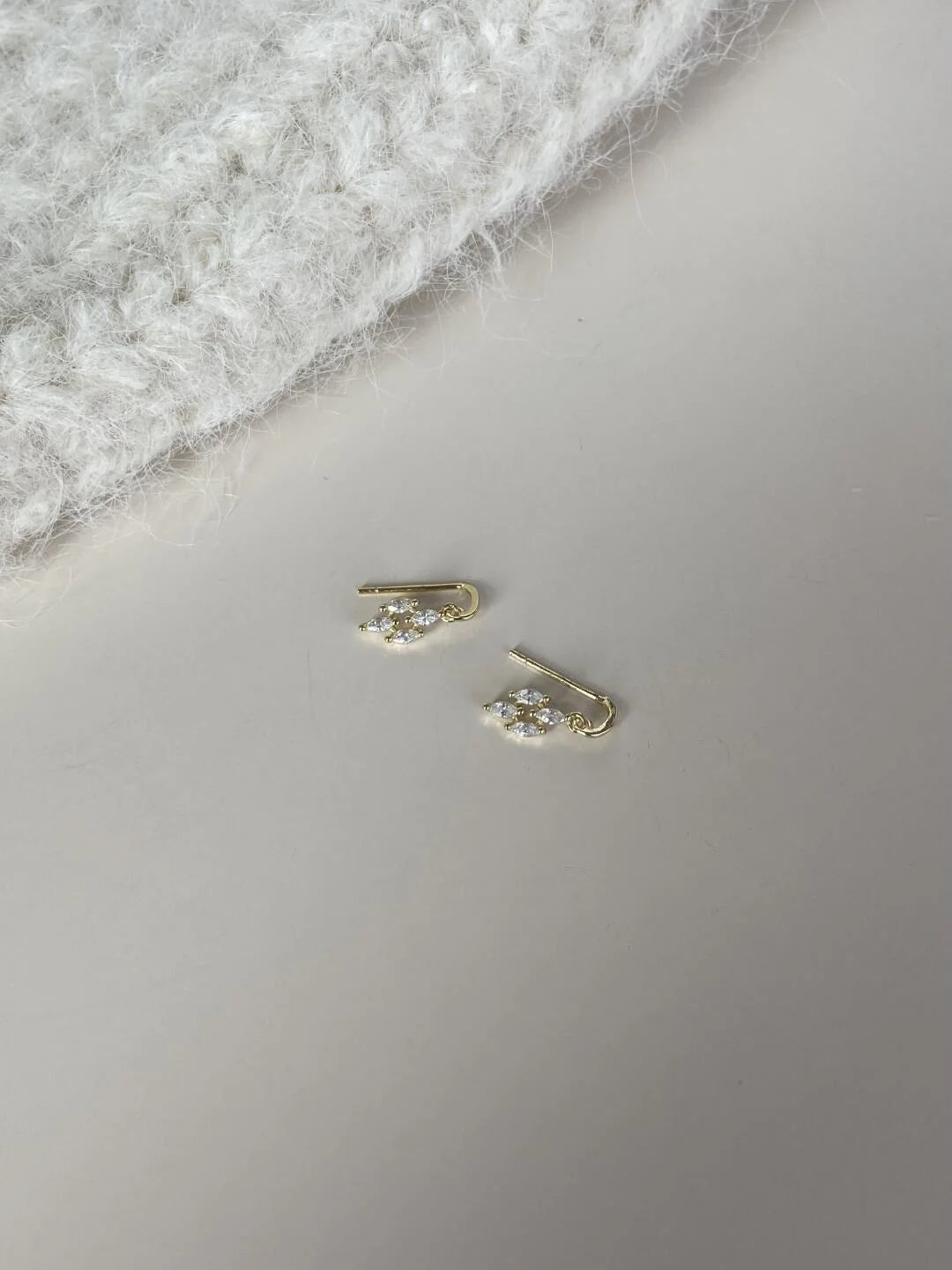 Ren Diamond Stud Earrings