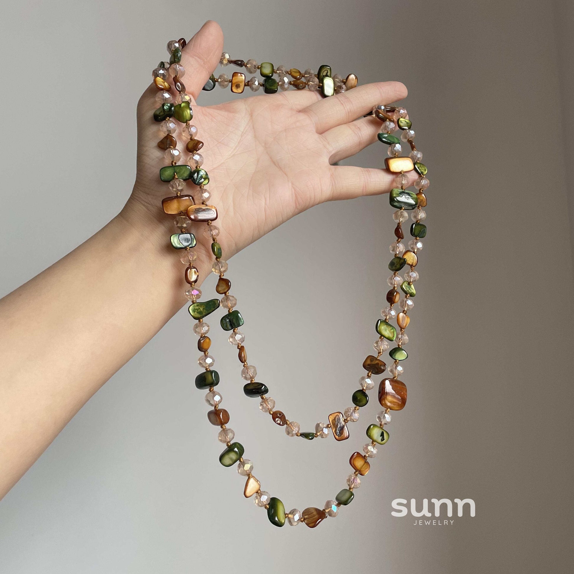 Rhema Bohemian Star Shell Necklace