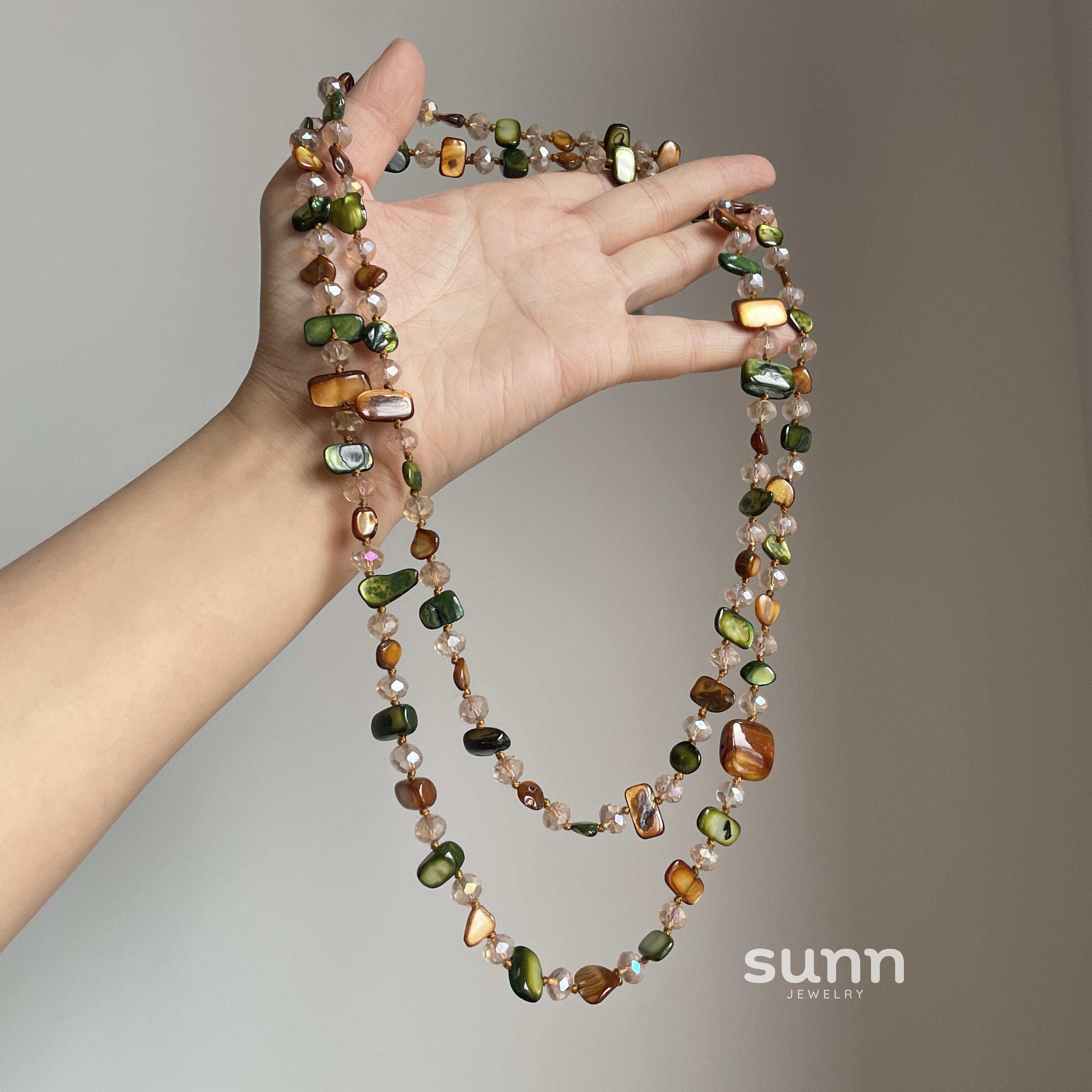 Rhema Bohemian Star Shell Necklace