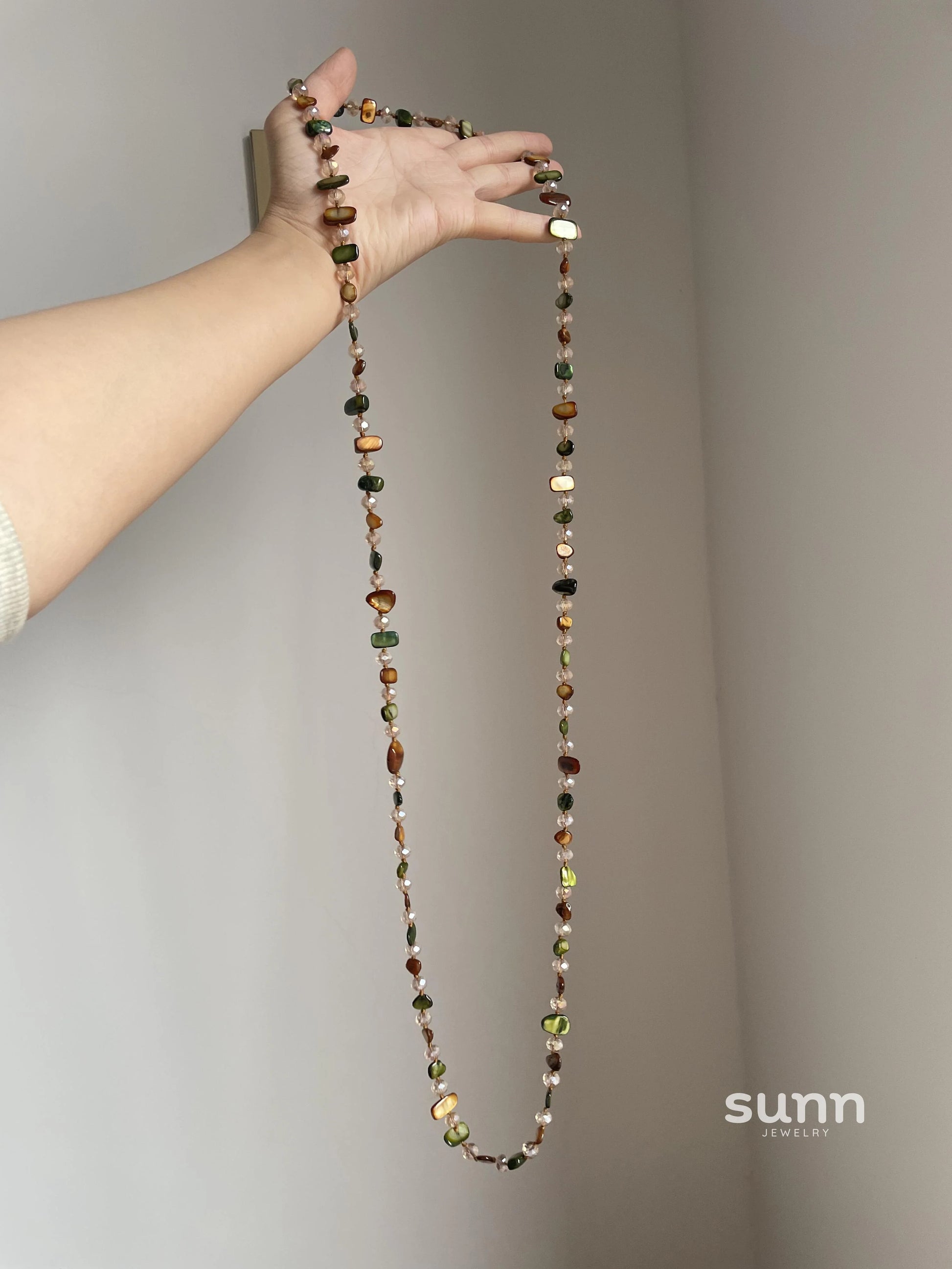 Rhema Bohemian Star Shell Necklace