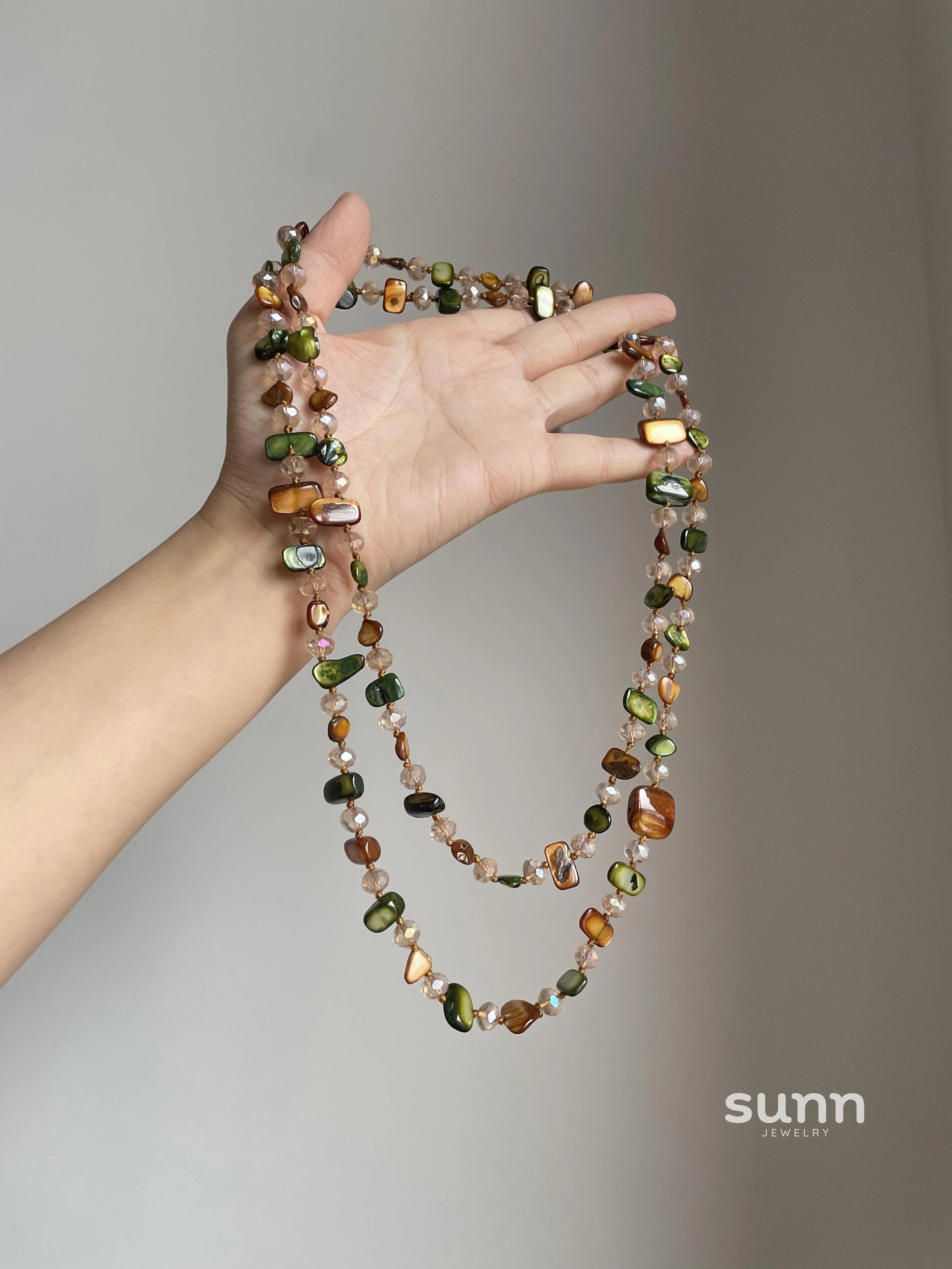 Rhema Bohemian Star Shell Necklace