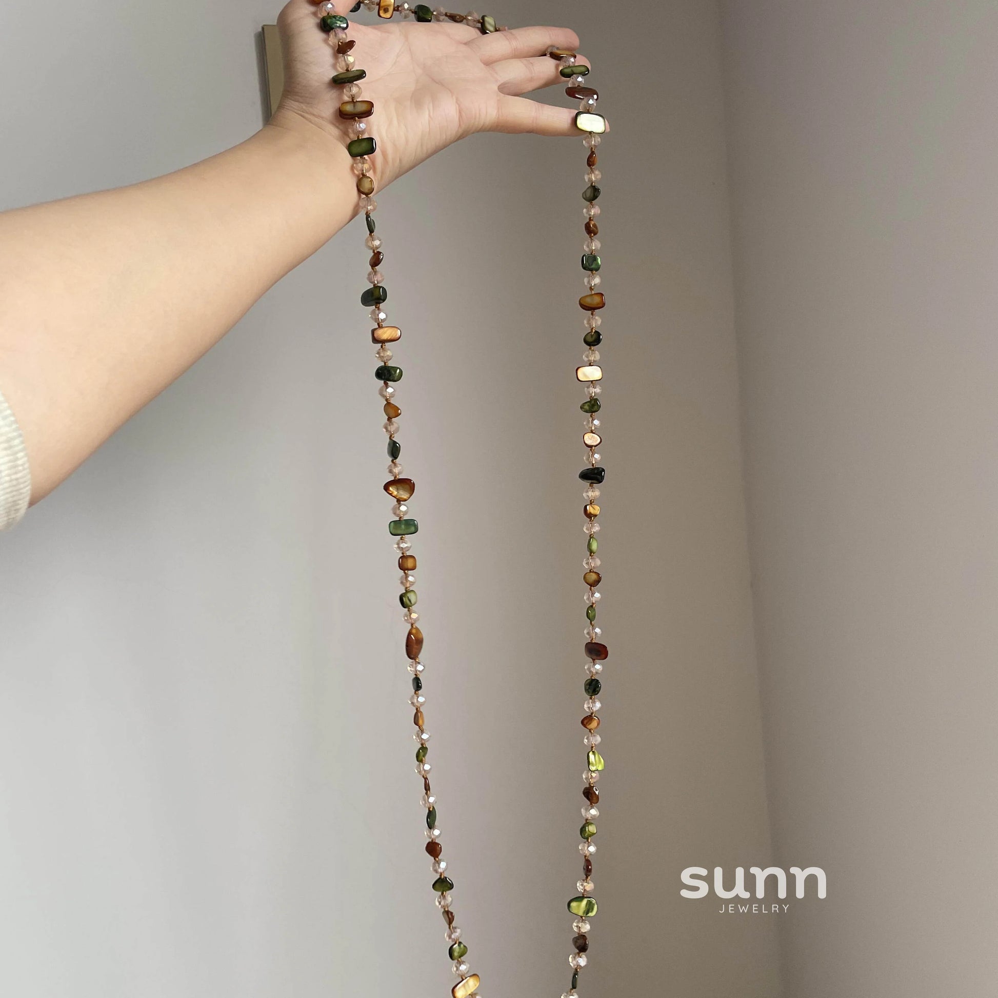 Rhema Bohemian Star Shell Necklace