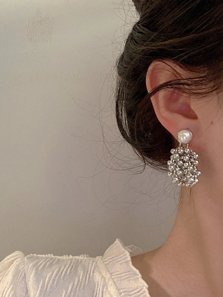 Rhylie Luminous Pearl Tassel Earrings