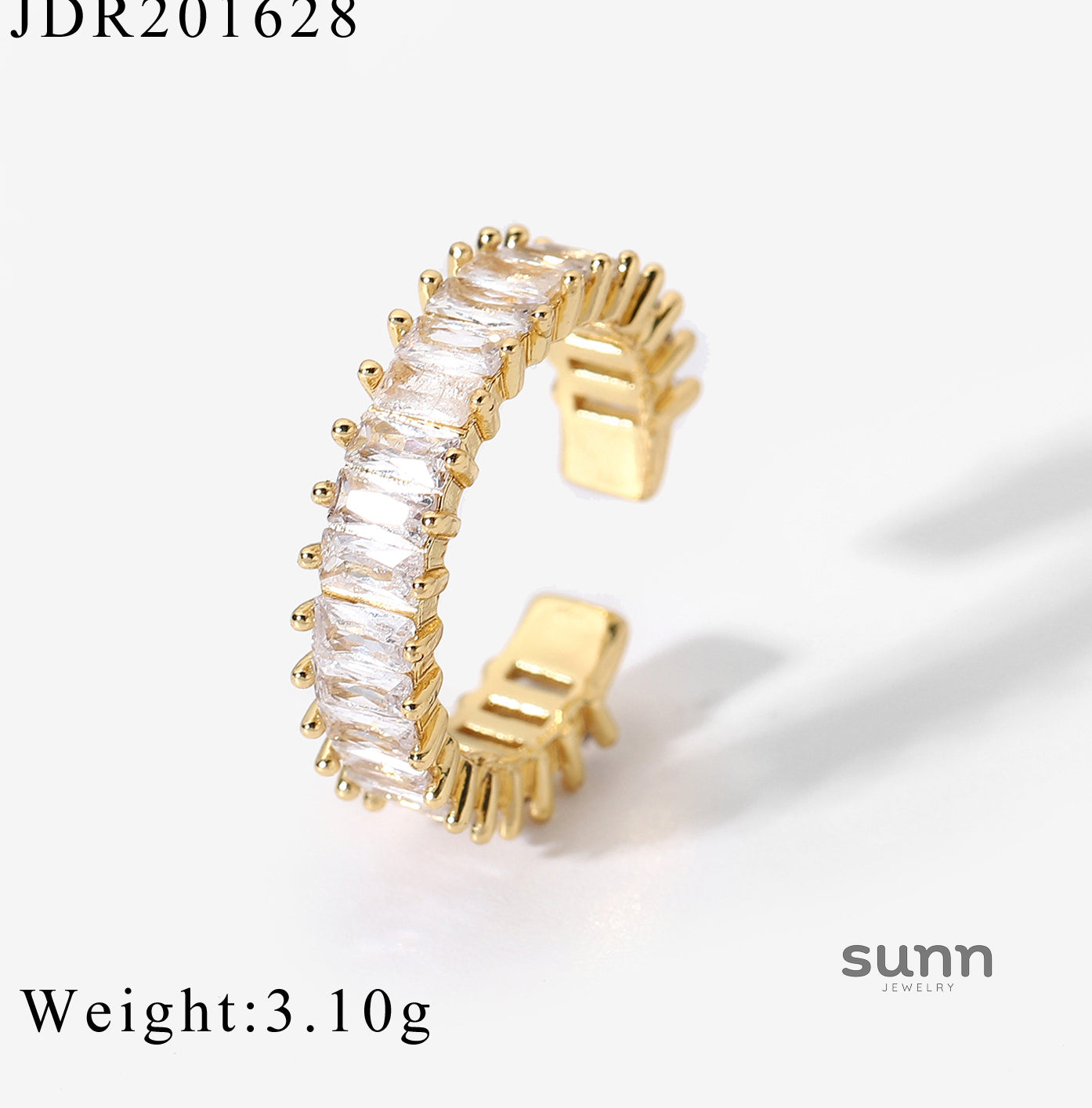Rianna Zircon Open Ring [6S37C66H]