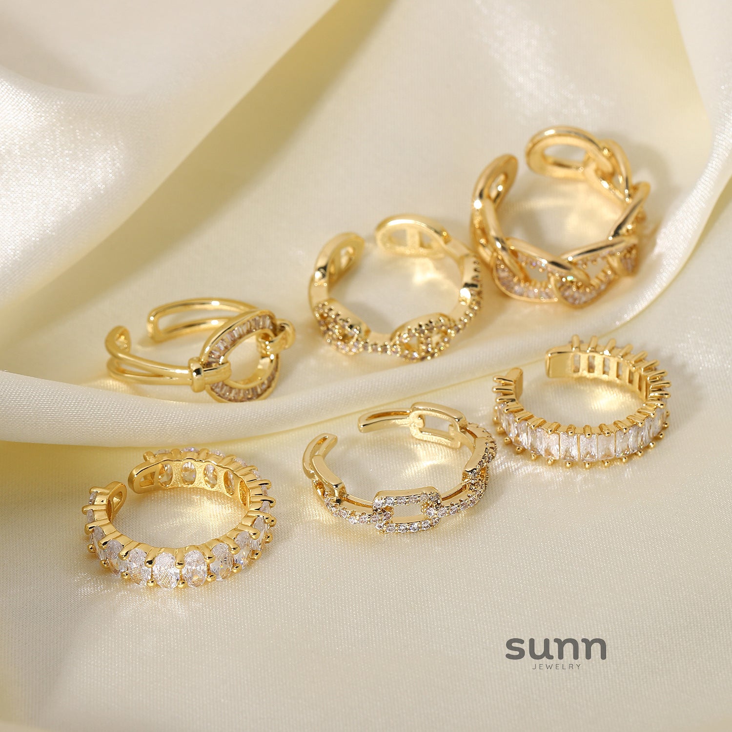 Rianna Zircon Open Ring [DVMELLP7]