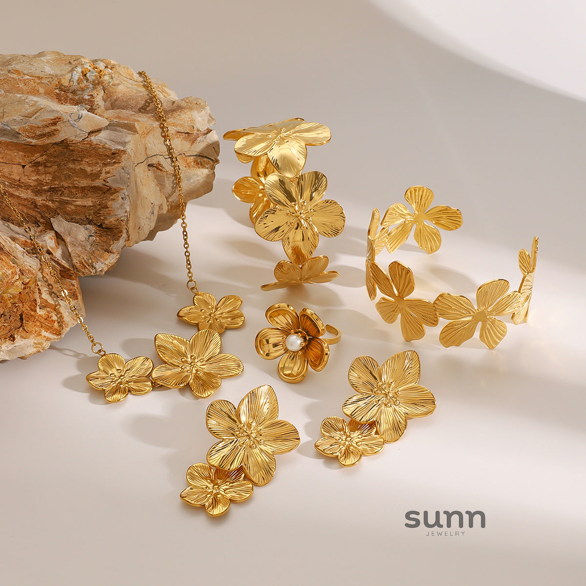 Richelle Floral Jewelry Set [FQJKTMTJ]