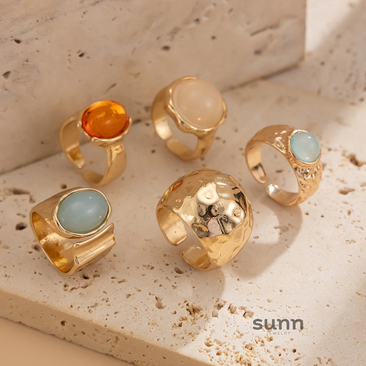Rima Delicate Ring Set