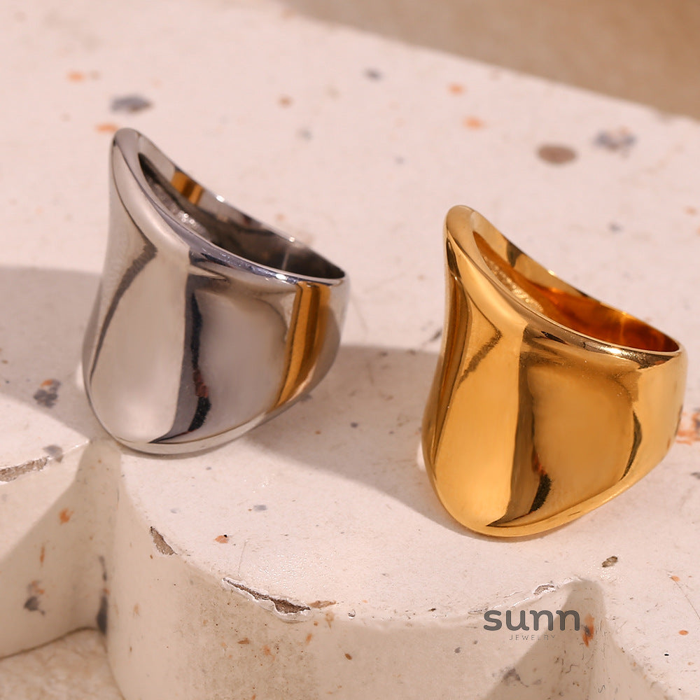 Rina Chunky Geometric Ring [EOLX5302]