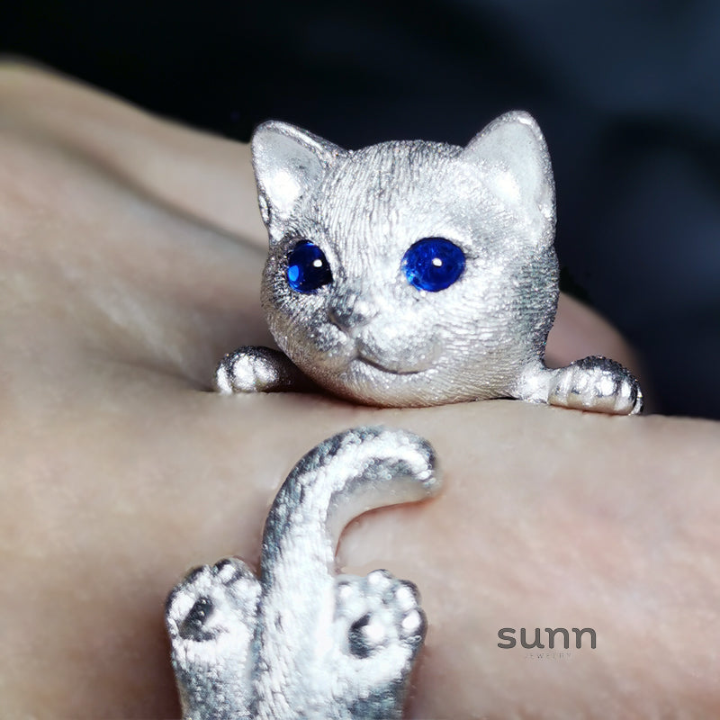 Ripley Sterling Cat Eye Ring [PAHMY7GX]