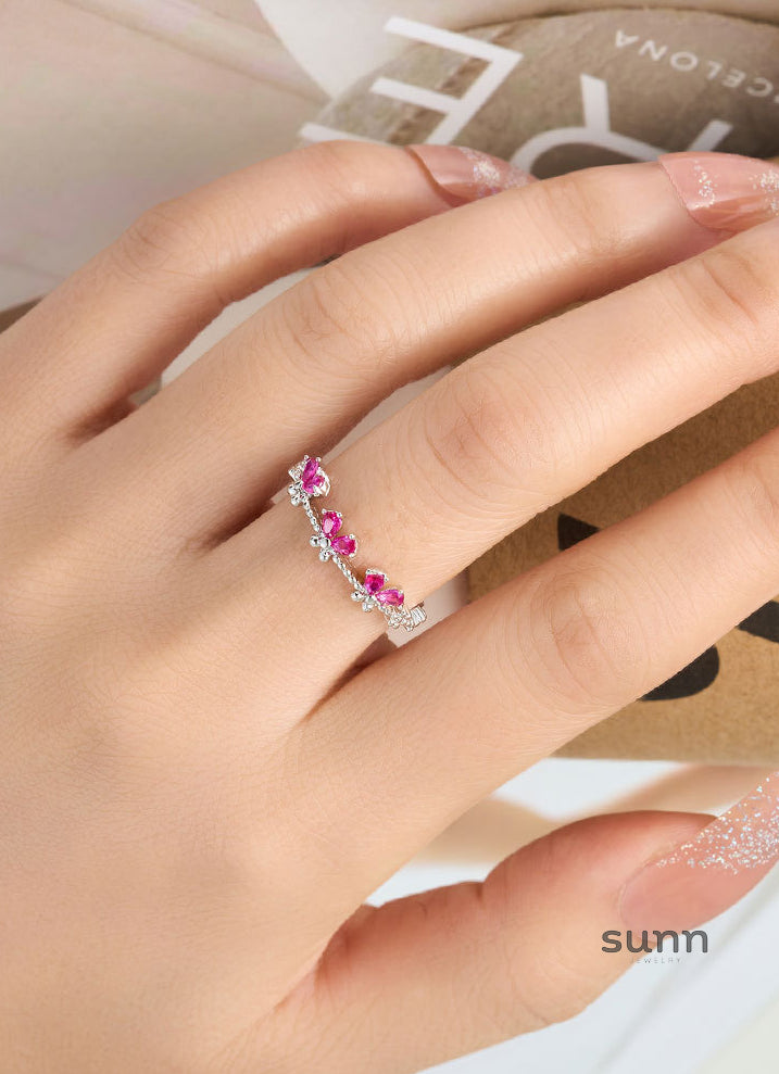 Rita Dainty Butterfly Ring [M36I5TCO]