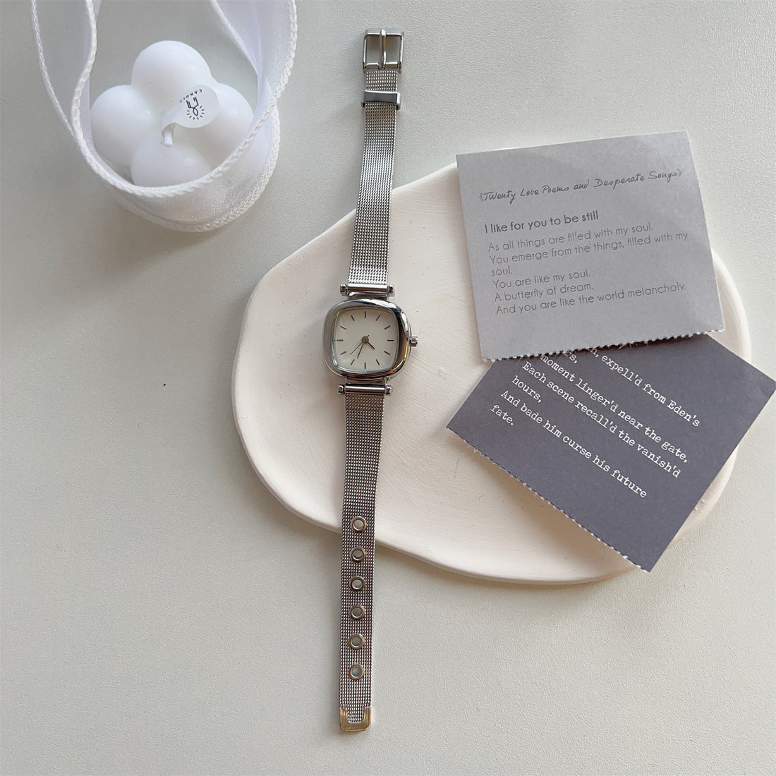 Rita Square Quartz Watch [M8BXABZZ]