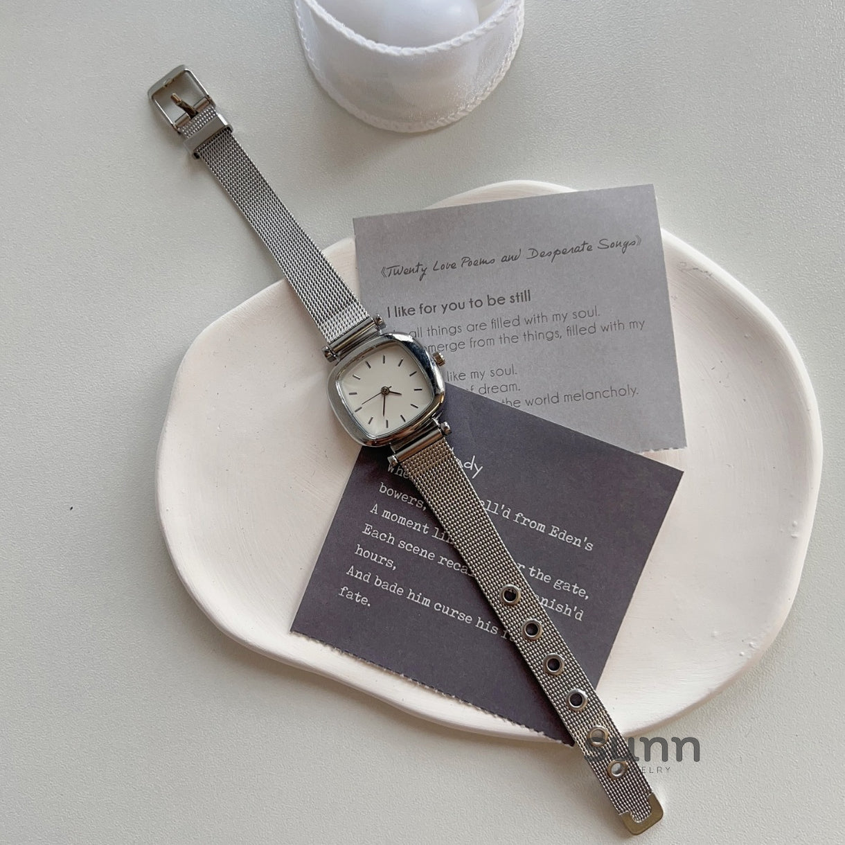 Rita Square Quartz Watch [74ZY6HR5]