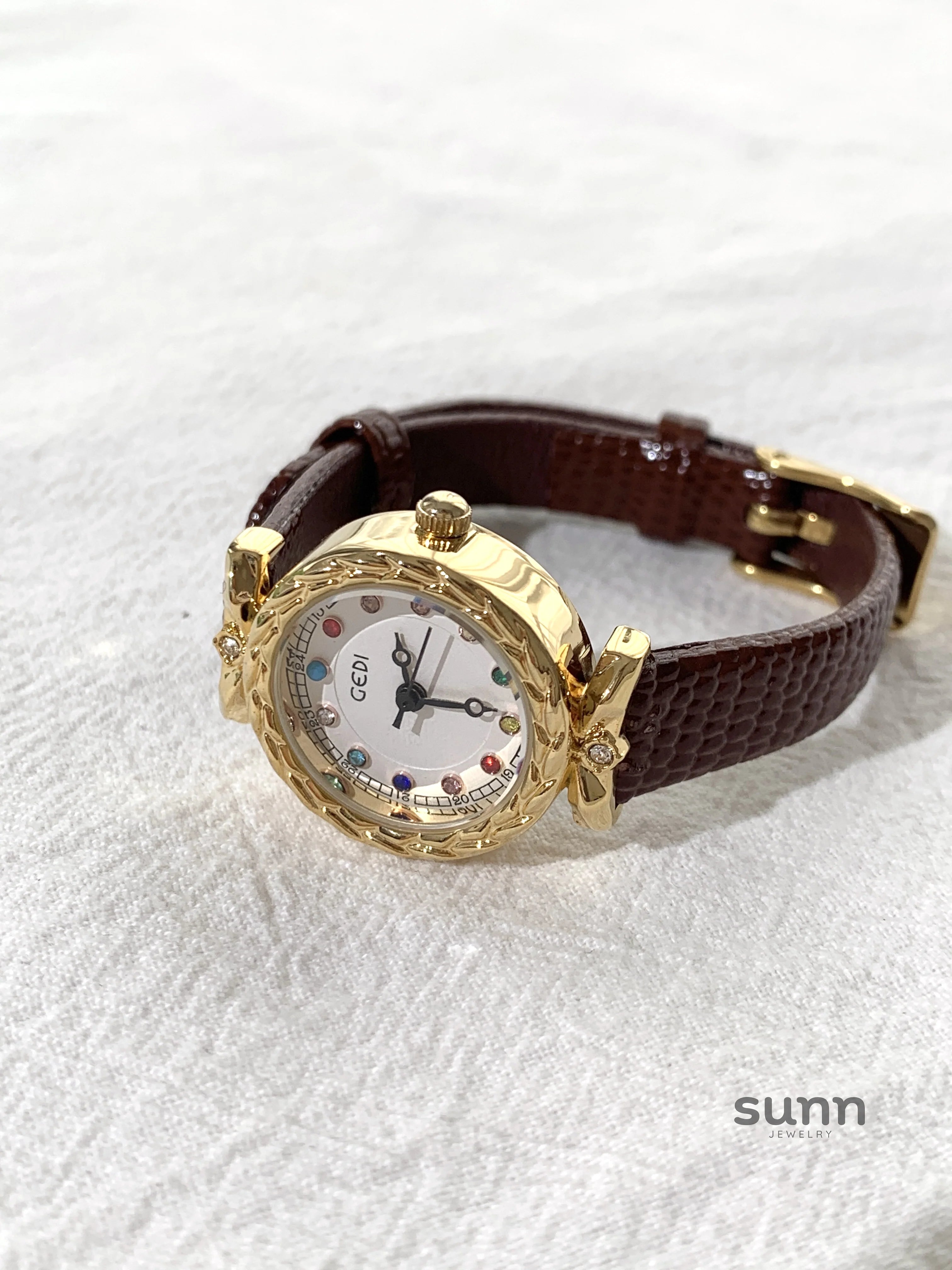 Rita Vintage Leather Watch