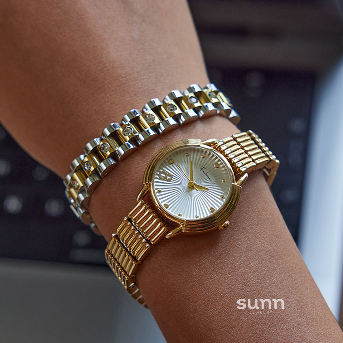 Riva Pave Link Bracelet [0UTTRIM0]