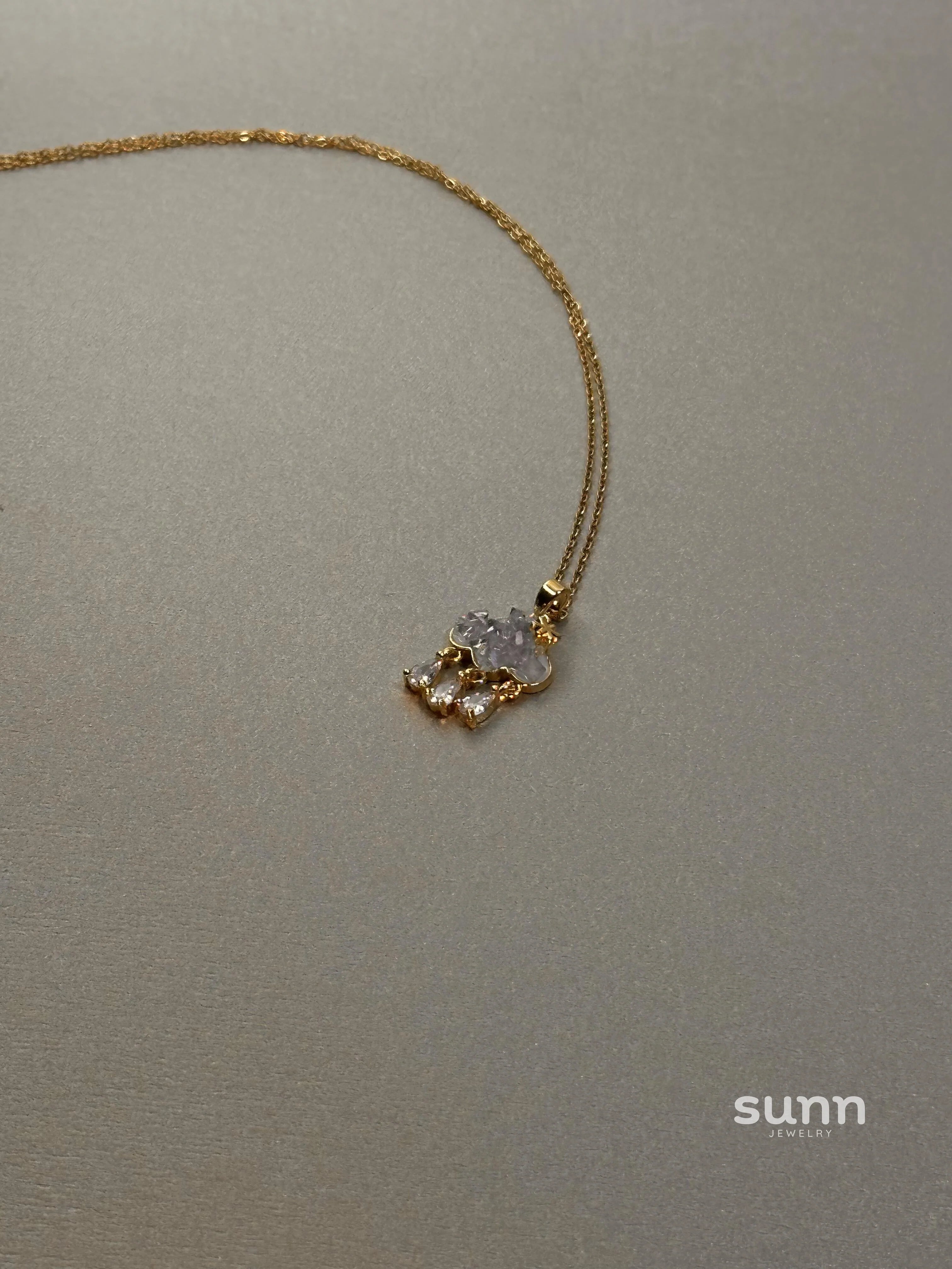River Celestial Cloud Necklace