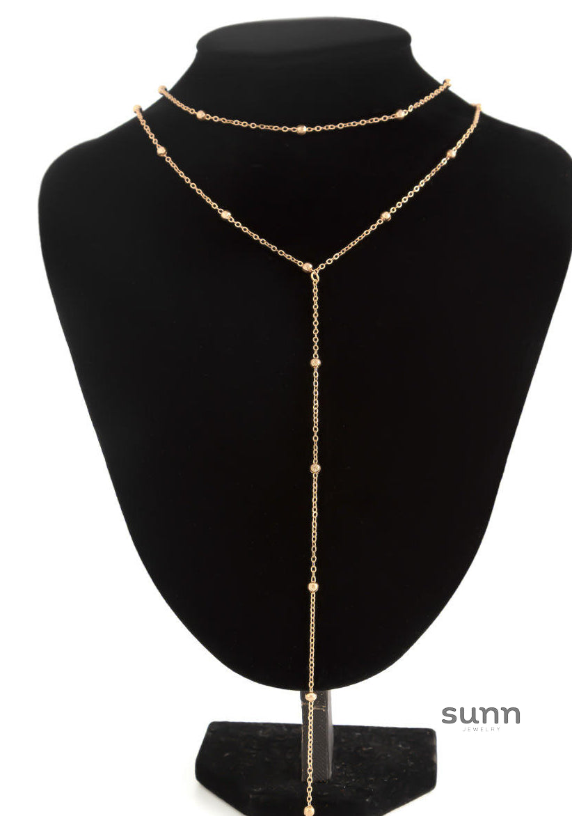 Rivkah Layered Necklace Set [KKPNLFDL]