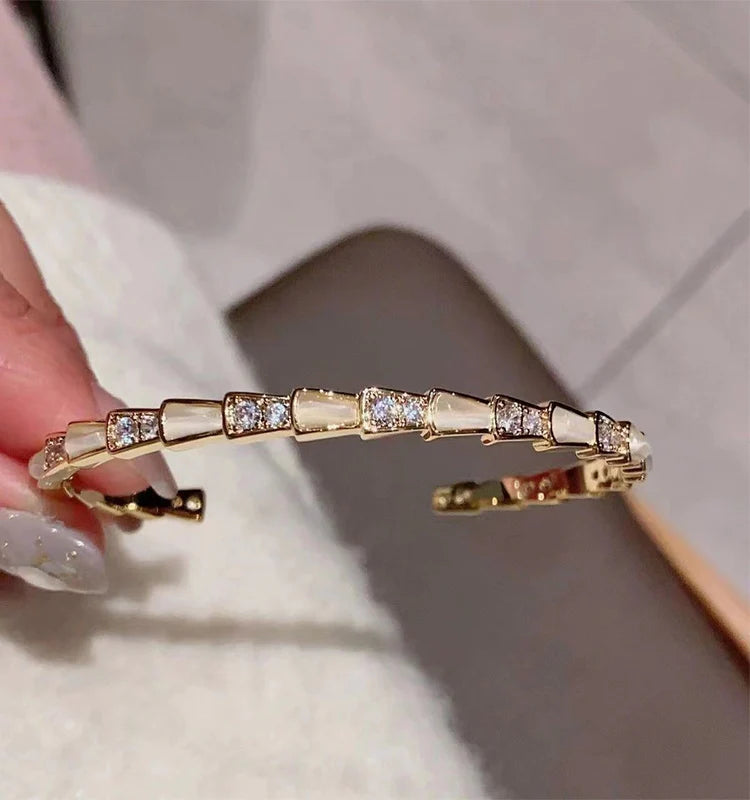 Riyah Mother-of-Pearl Bangle