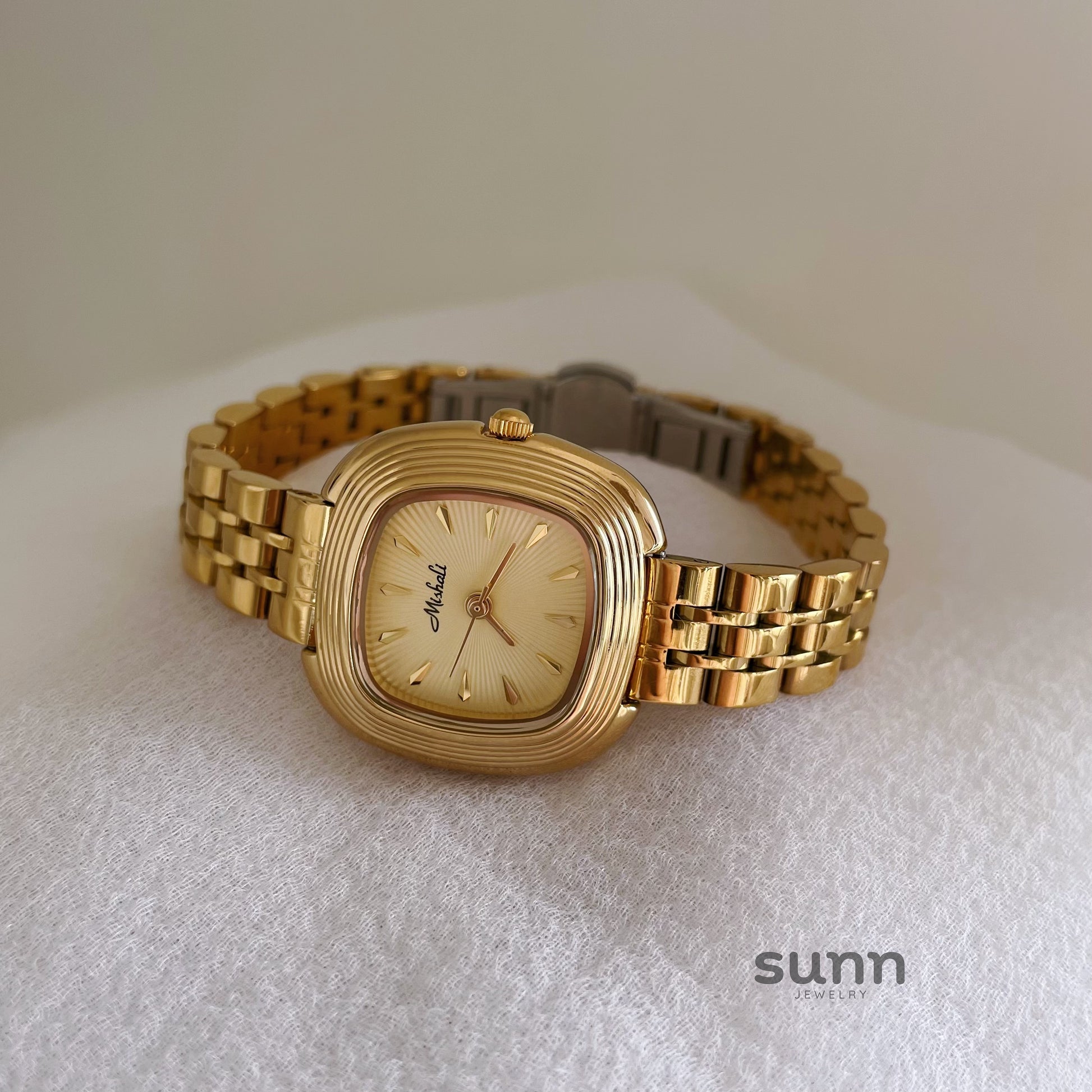 Riyah Square Steel Watch [MCIO57P0]