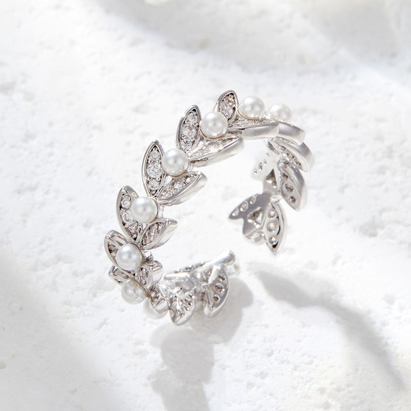 Robin Delicate Wheat Ring [TMHJ6N0K]
