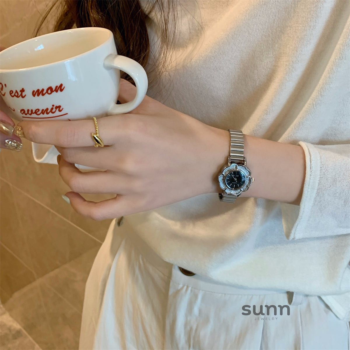 Rochelle Camellia Bloom Watch [ZR6G8I1U]