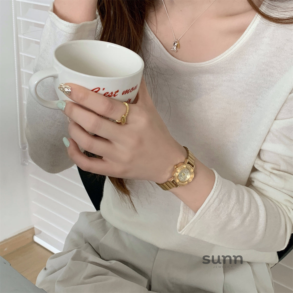 Rochelle Camellia Bloom Watch [BQCZ9LE7]