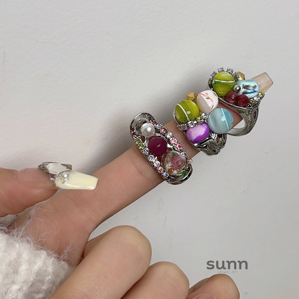 Rogue Stacked Enamel Ring [Z3IZMT2H]
