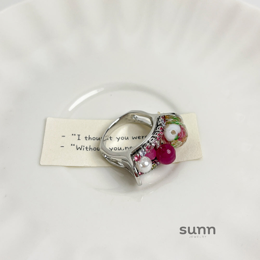 Rogue Stacked Enamel Ring [HTCH4BE4]
