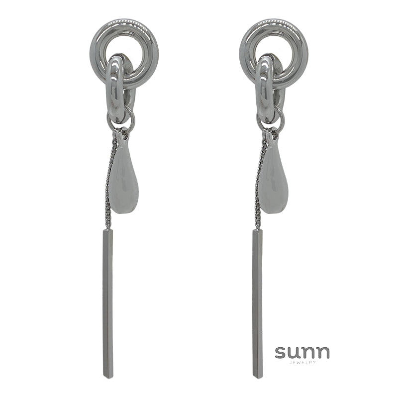 Roman Silver Tassel Earrings [FR9BCB65]