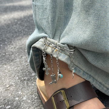 Romi Western Turquoise Boot Charm [ELDVU1JG]