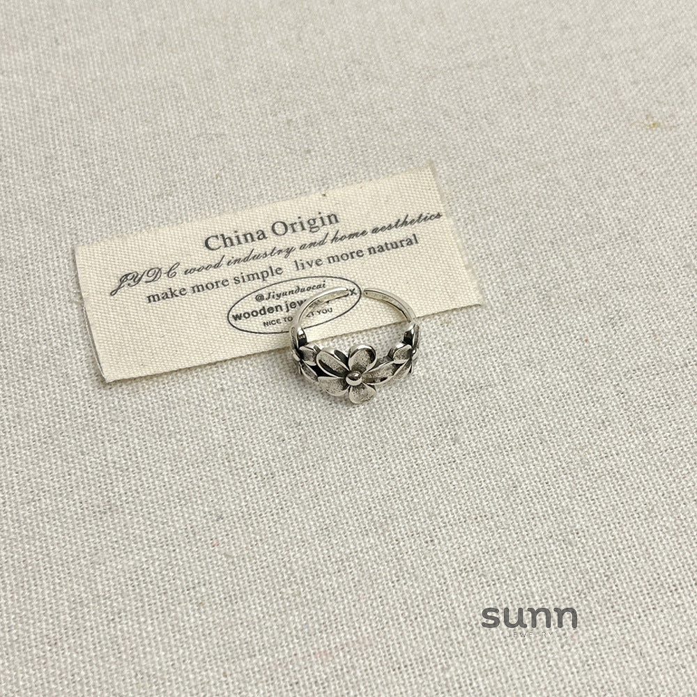 Rona Thorn Rose Ring [V204ZXN3]