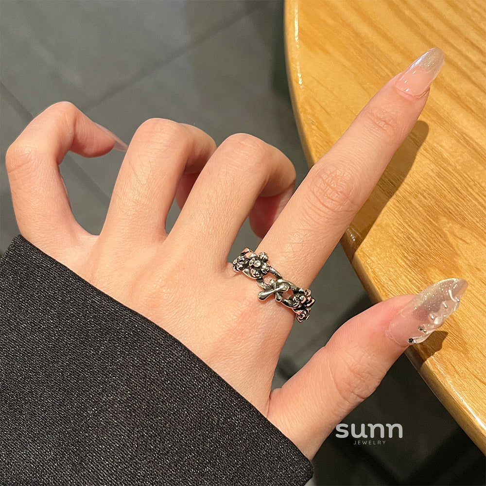 Rona Thorn Rose Ring [C0GPW72N]
